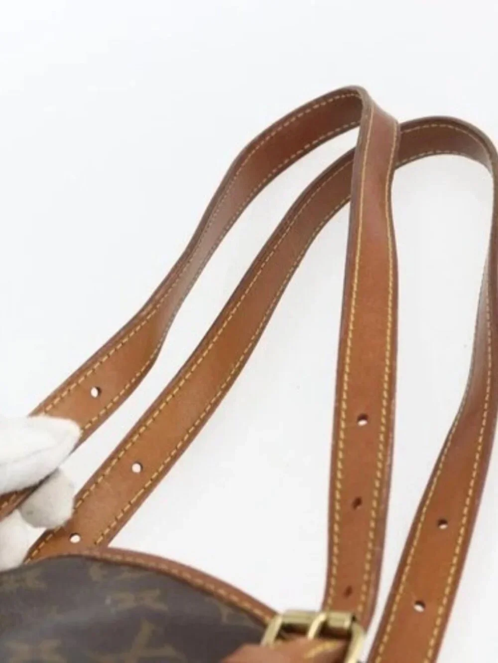 LOUIS VUITTON Monogram Bucket GM Shoulder Bag M42236 LV Auth 165936